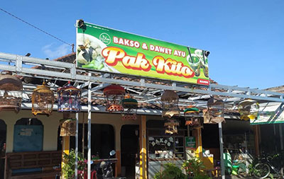 Bakso Dawet Ayu Pak Kito Mangu