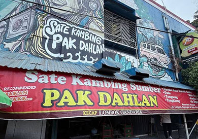 Sate Kambing Sumber Pak Dahlan Solo