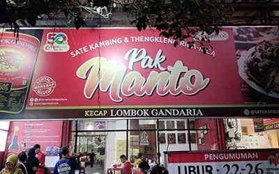 Sate Kambing Pak Manto Solo